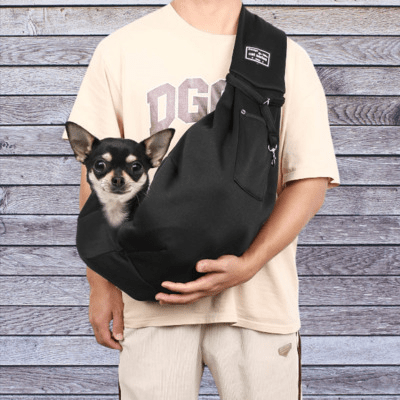 Sac à Bandoulière - PuppyPorter - Noir