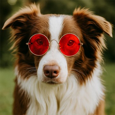 Lunettes pour chien | Lunettes Rétro Chien
