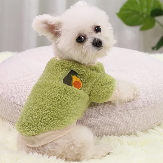 Pull pour Chien | Pull Sherpa Fruits