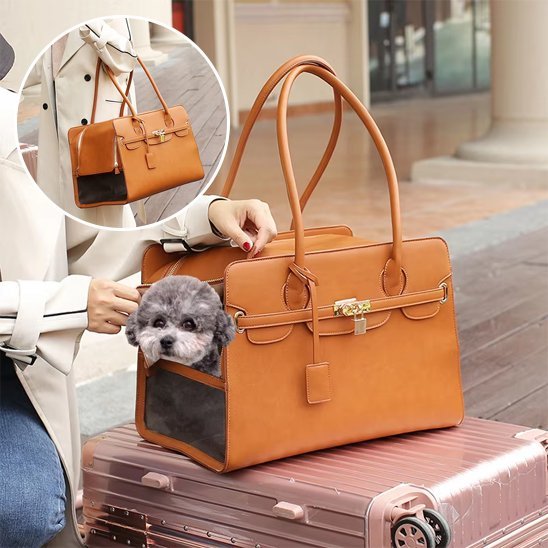 Sac de Transport pour Chien | RoyalCarrier Camel