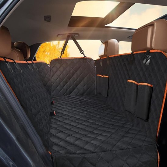 Protection voiture chien | Chien Quilted Premium