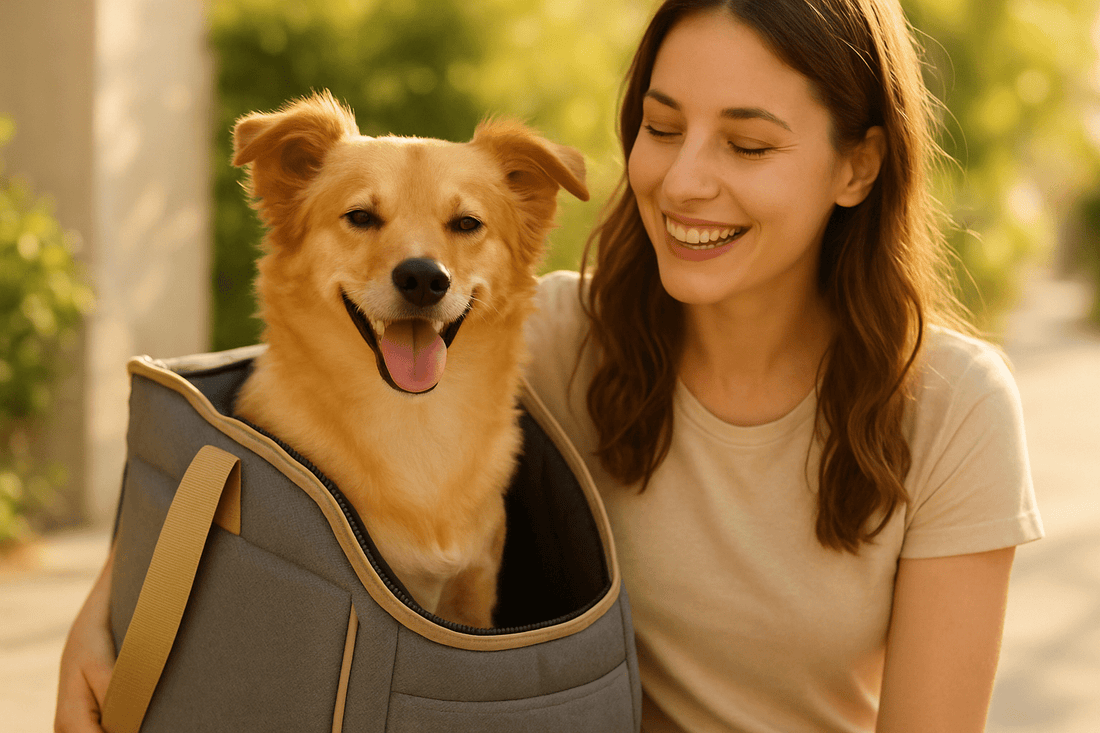 L'importance de choisir le bon sac de transport pour son chien