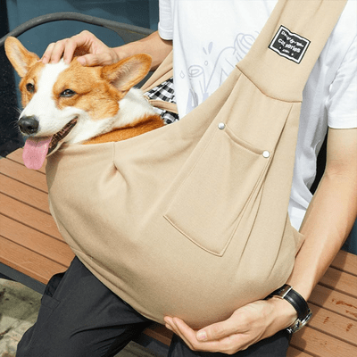 Sac à Bandoulière - PuppyPorter -  Khaki
