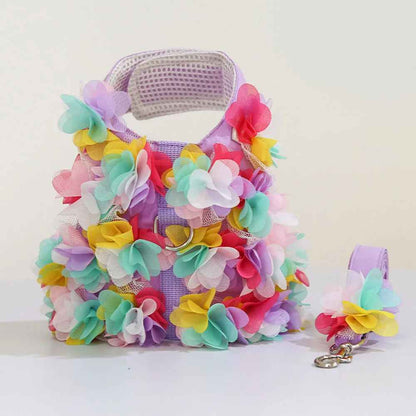 Harnais petit Chien | Collerette Volants Dentelle