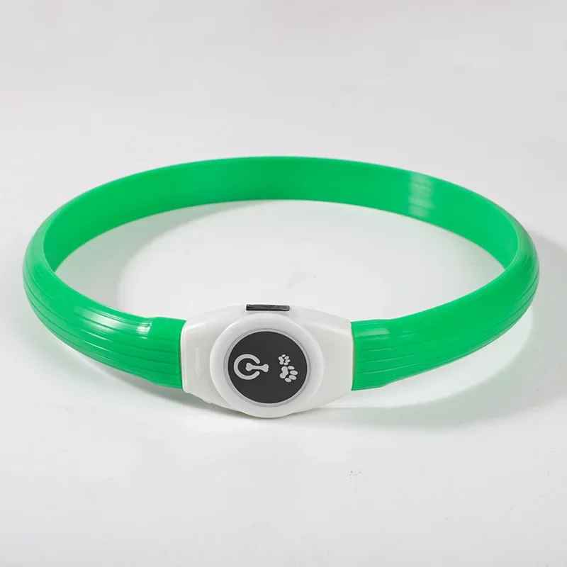 Collier lumineux chien | Collier LED Sécurité Nocturne pour Chien