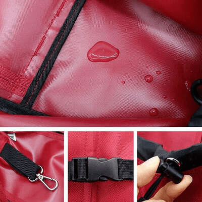 Sac à Dos pour Chien - NomadeDog - Rouge