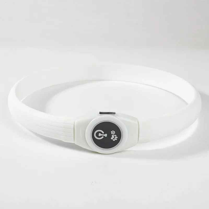 Collier lumineux chien | Collier LED Sécurité Nocturne pour Chien