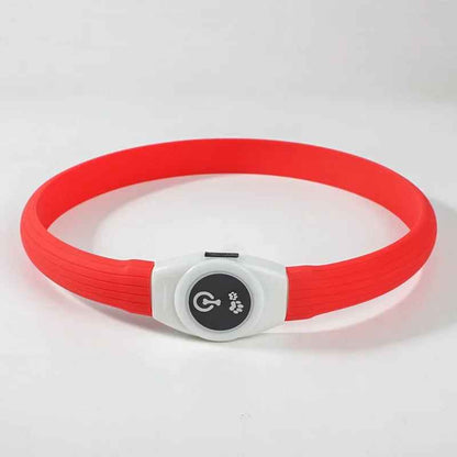 Collier lumineux chien | Collier LED Sécurité Nocturne pour Chien