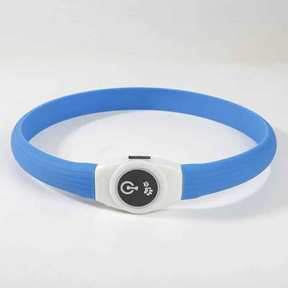 Collier lumineux chien | Collier LED Sécurité Nocturne pour Chien