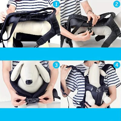 Sac de Transport pour Chien - WoofWalk - Noir