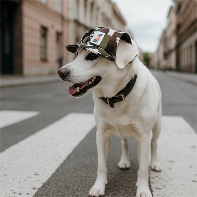 Casquette chien | Protection solaire ajustable