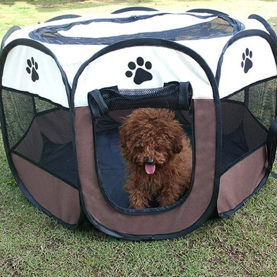 Parc pour chien | Parc Chien Mesh Respirant
