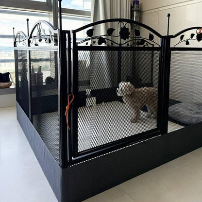 Parc pour chien | Parc Décoratif Premium pour Chien