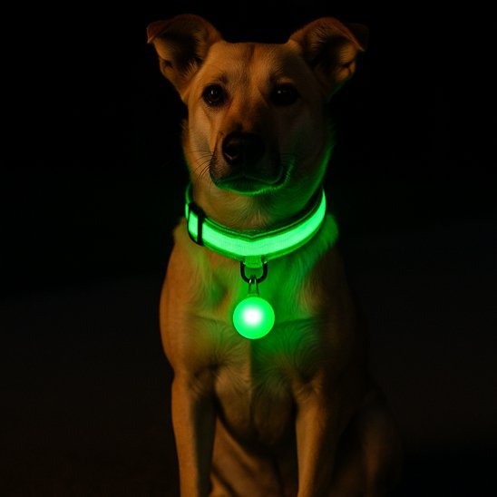 Collier lumineux pour chien | SafeNight