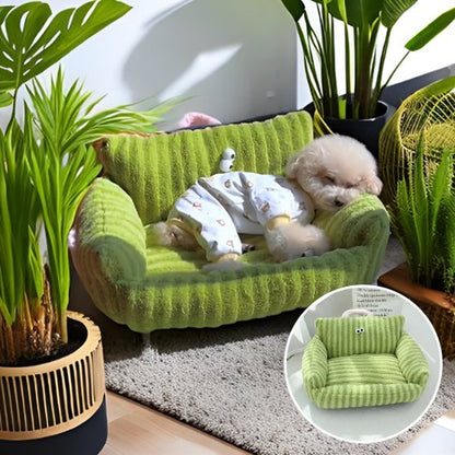 Canapé pour chien en peluche douillette | ComfortPaws