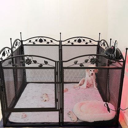 Parc pour chien | Parc Décoratif Premium pour Chien