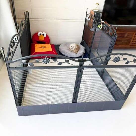 Parc pour chien | Parc Décoratif Premium pour Chien