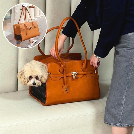 Sac de Transport pour Chien | RoyalCarrier Camel