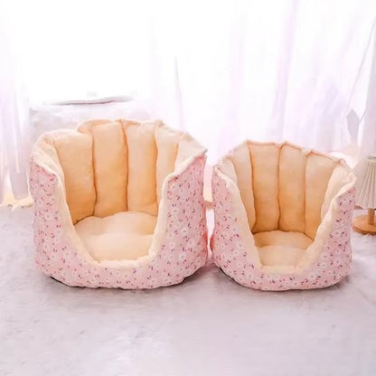 Canapé pour chien Fleur Ultra-Doux | Siesta