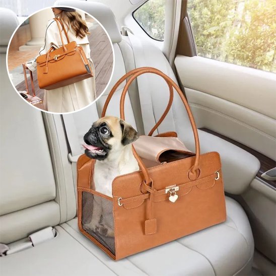 Sac de Transport pour Chien | RoyalCarrier Camel
